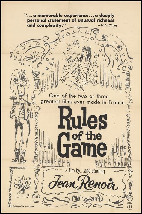 rules of the game|THE GAME .